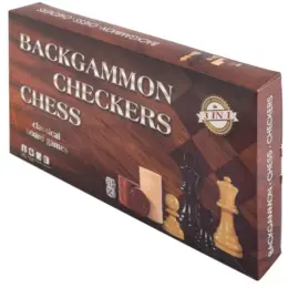 Classic 3-in-1 Game Set Gift Box Front